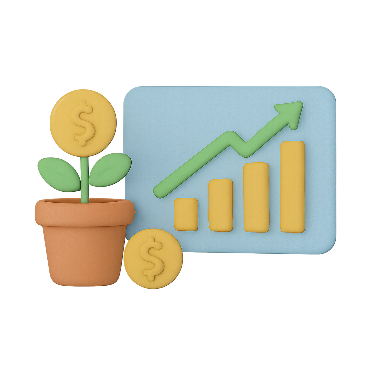 investment, finance, growth, money, plant, nature, coin, dollar, financial, chart, graph, success, business, economy, savings, profit, income, wealth, market, cutout, ai generated-9665857.jpg